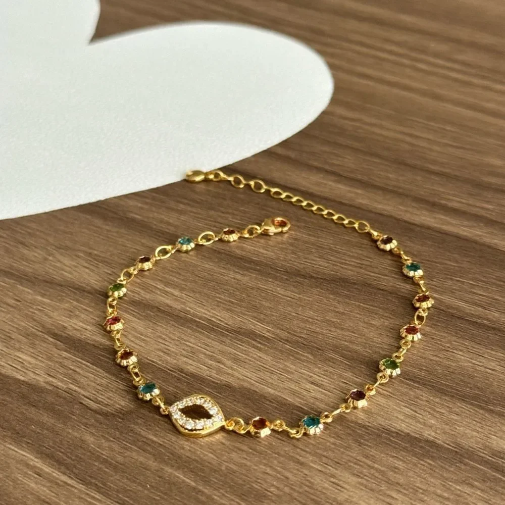 Multicolor Gemstone Bracelet Q52